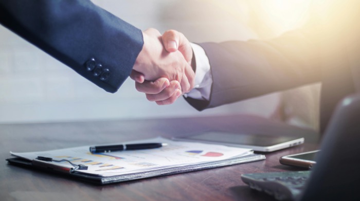 信頼でつながる会社のイメージ